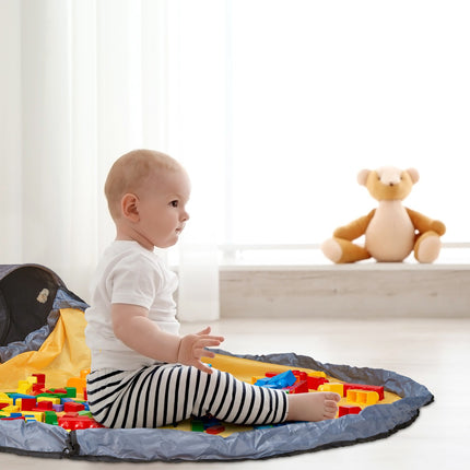 Putztasche mit Spieldecke