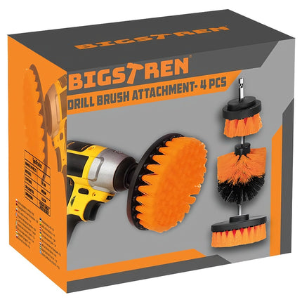 Brosses de nettoyage pour perceuse - 4 pièces