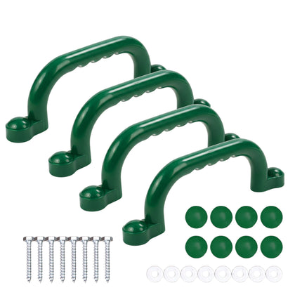 Klettergerüst-Griffe-Set – Kunststoff, Sicherheitskappen
