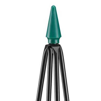 Kletterhilfe 2er Set 190 cm schwarz