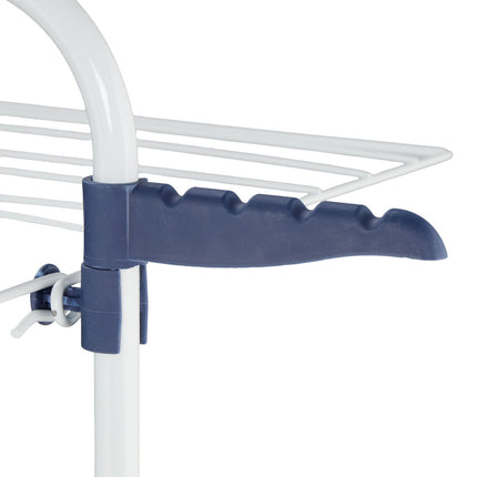 Étendoir à linge sur roulettes, 3 niveaux, pliable, gain de place