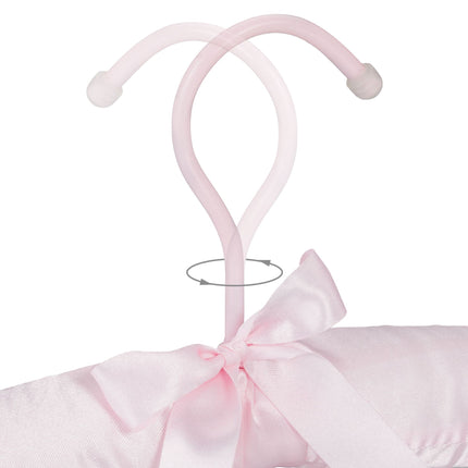 Kleiderbügel aus Satin