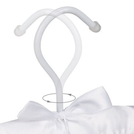 Kleiderbügel aus Satin