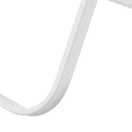 Cintre en métal blanc