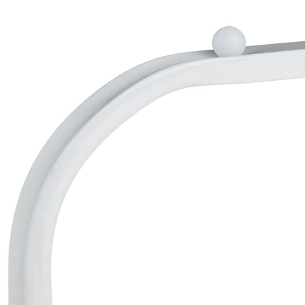 Cintre en métal blanc