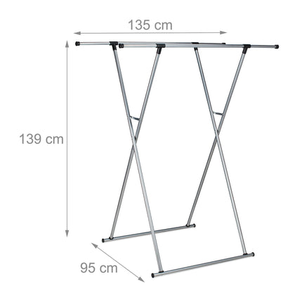 Cintre rétractable en métal