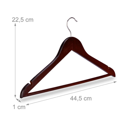 Cintres Bois Lot de 30