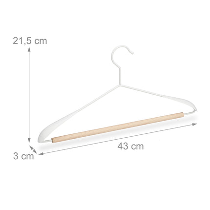 Lot de 10 cintres