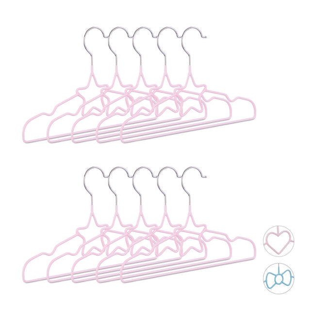 Cintres pour enfants - lot de 10