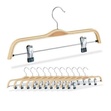 Cintres pour pantalons et jupes 12 pièces