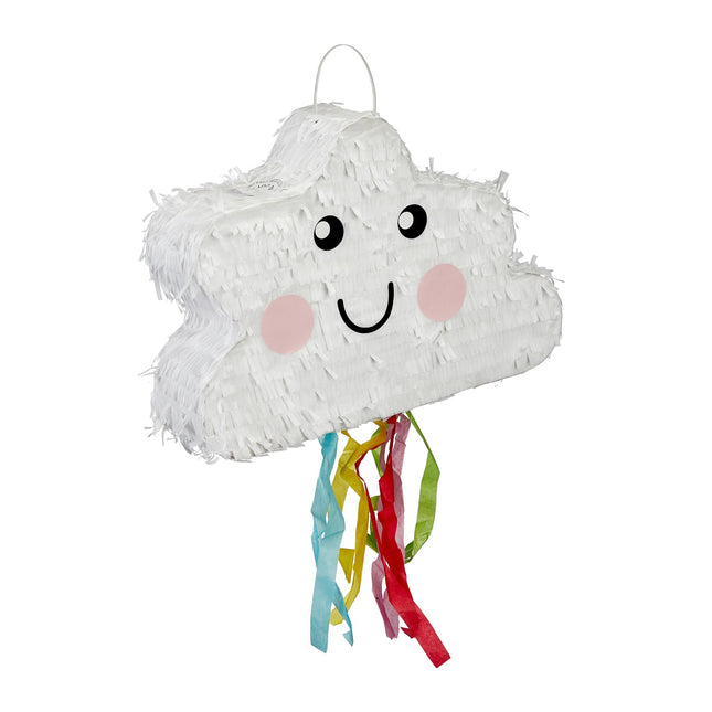 Piñata nuage pour fêtes d'enfants - À remplir et amusante