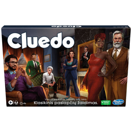 Cluedo Le jeu mystère classique (en langue lituanienne)