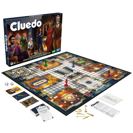 Cluedo Le jeu mystère classique (en langue lituanienne)