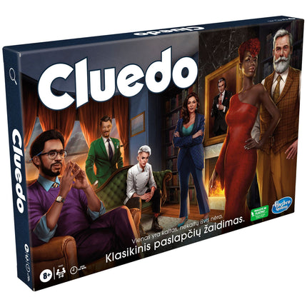 Cluedo Le jeu mystère classique (en langue lituanienne)