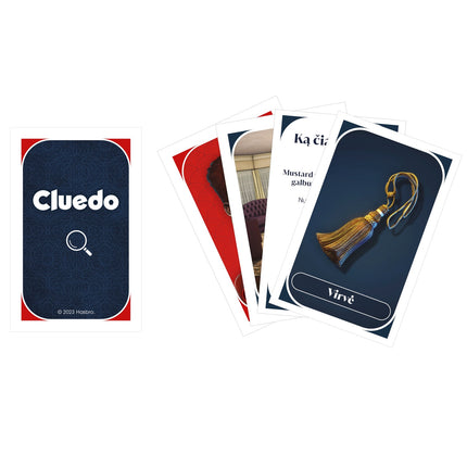 Cluedo Le jeu mystère classique (en langue lituanienne)