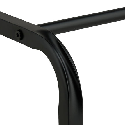 Porte-manteau en métal noir