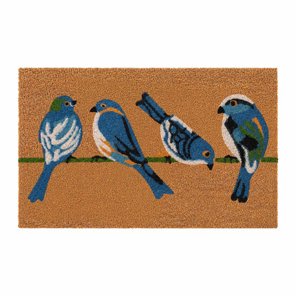 Kokos-Türmatte Tier-Motiv, 60x40 cm, rutschfeste Unterseite