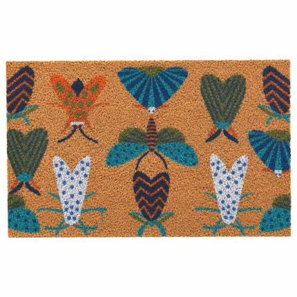 Kokos-Türmatte mit Tiermotiv, 60x40 cm, rutschfeste Unterseite