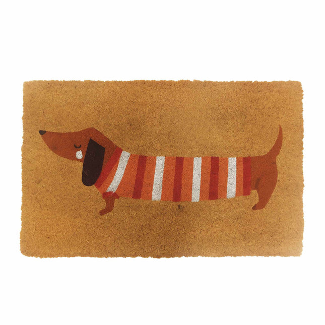 Kokos-Fussmatte 60x40 cm – Tiermotiv