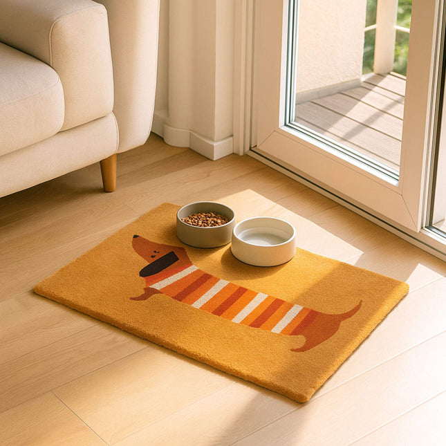 Kokos-Fussmatte 60x40 cm – Tiermotiv