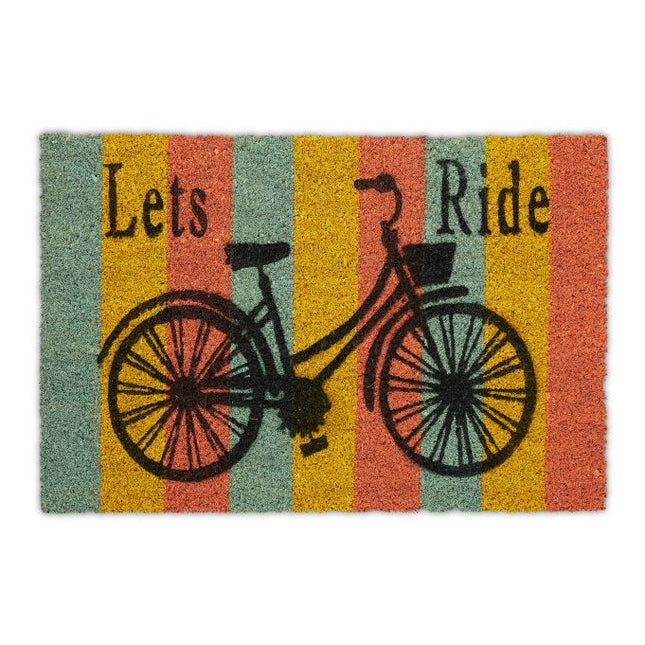 Kokos Fußmatte Fahrrad