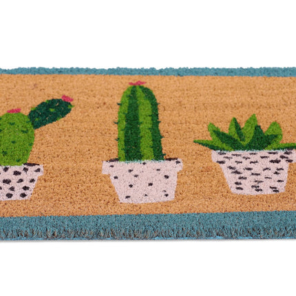 Paillasson en noix de coco Cactus