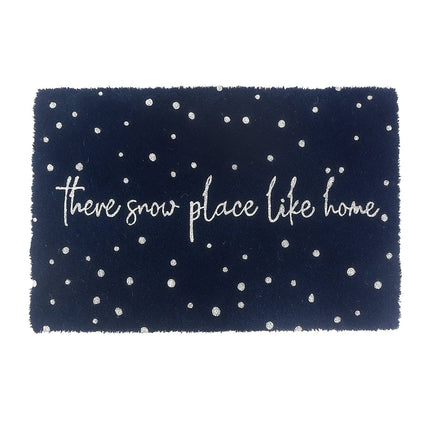 Tapis d'hiver en fibre de coco, 60 x 40 cm, antidérapant