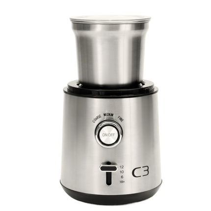 Kaffeemühle, 85g Fassungsvermögen, 200W, gebürsteter Edelstahl