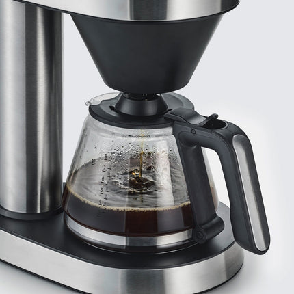 Kaffeemaschine, 12 Tassen Fassungsvermögen, Edelstahl