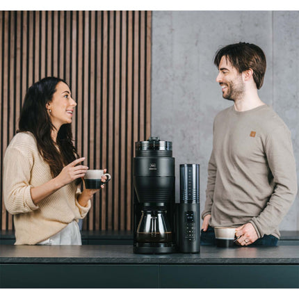 Kaffeemaschine, Aromafresh Glas, Schwarz
