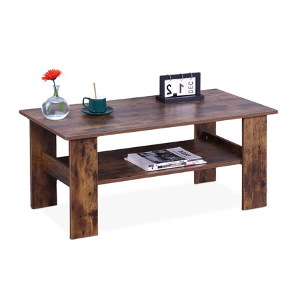 Couchtisch mit Ablage – Modernes Design, leicht zu reinigen