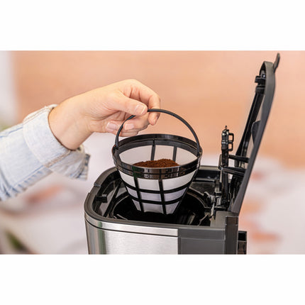 Kaffeemaschine mit Timer Edelstahl FKM 1000 1.5l 1000W