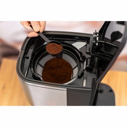 Kaffeemaschine mit Timer Edelstahl FKM 1000 1.5l 1000W