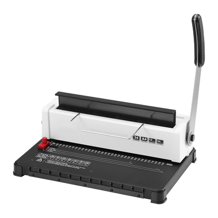 Coil Spiral Binding Machine, Manual 34-Hole, 120-Sheet
