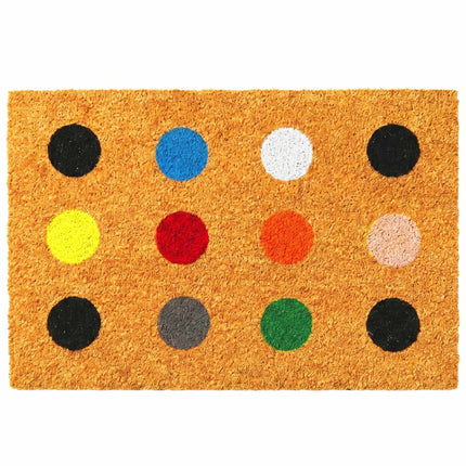 Kokos-Fußmatte, 60x40 cm, Dekoratives Design