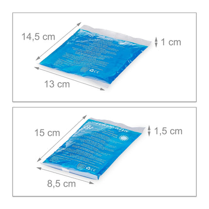 Kältegel-Packs, 8er-Set