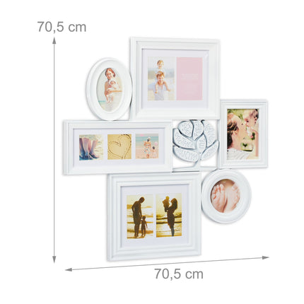 Cadre photo collage pour 10 photos