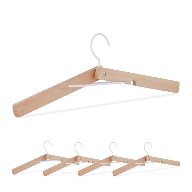 Lot de 5 cintres pliables