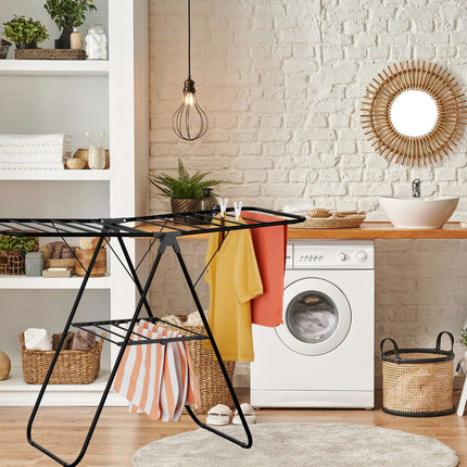 Étendoir à linge pliable avec plusieurs paires