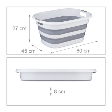 Panier à linge pliable 35 litres