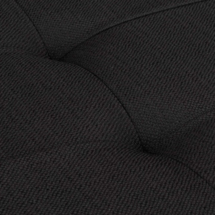 Banc de rangement pliable en tissu lin