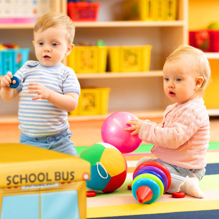 Zusammenklappbare Spielzeugkiste mit Stauraum