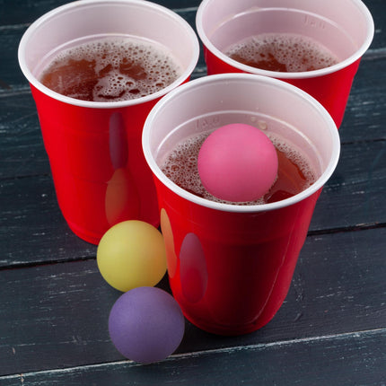 Bunte Beer Pong Bälle im 100er Set