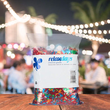 Confettis colorés 1 kg