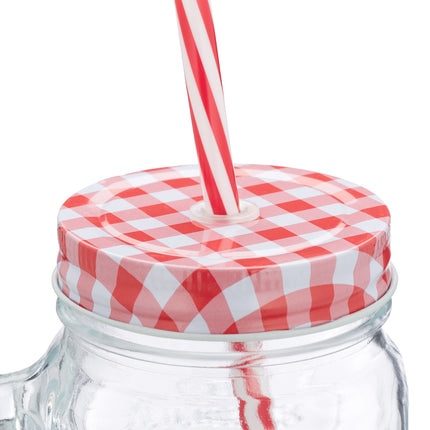 Verres à boire colorés avec couvercles - 16 pièces