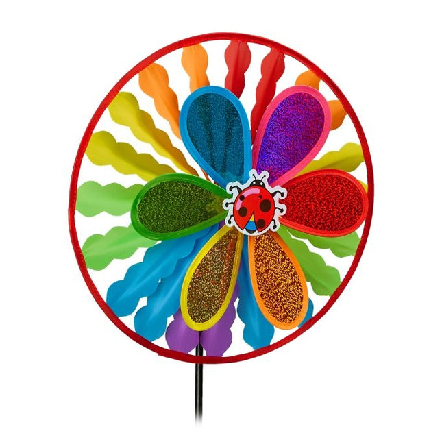 Moulin à vent coloré pour répulsifs à oiseaux