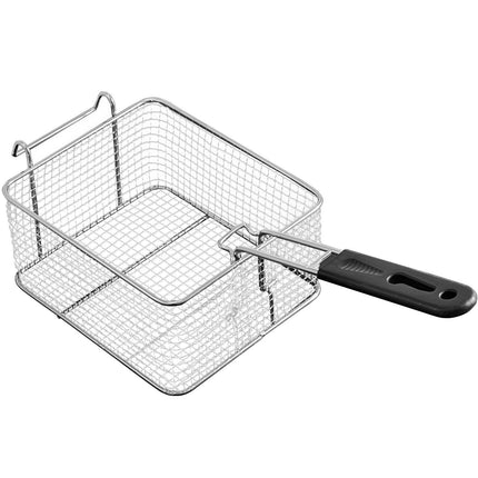 Commercial Double Deep Fryer 5000W, Dual Basket, Stainless Steel