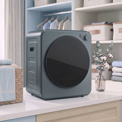 Sèche-linge compact 4 kg, 5 programmes, tambour en acier inoxydable