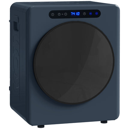 Sèche-linge compact à chargement frontal de 5 kg avec tambour en acier inoxydable, 1000 W