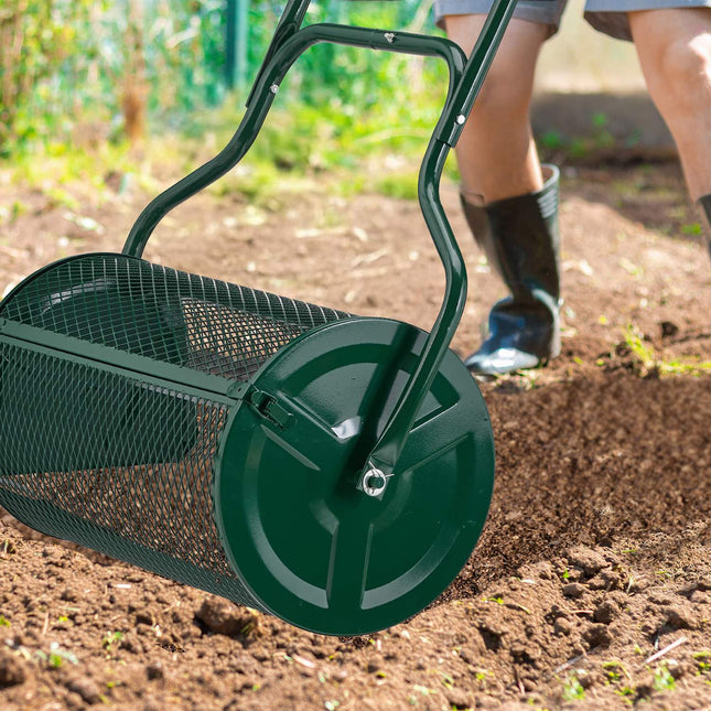 Épandeur de compost pour jardin 65 litres